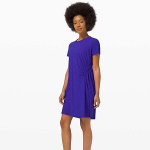 Lululemon Seek Sun Dress Swim Cover Up Lazurite Blue Purple Size 12?